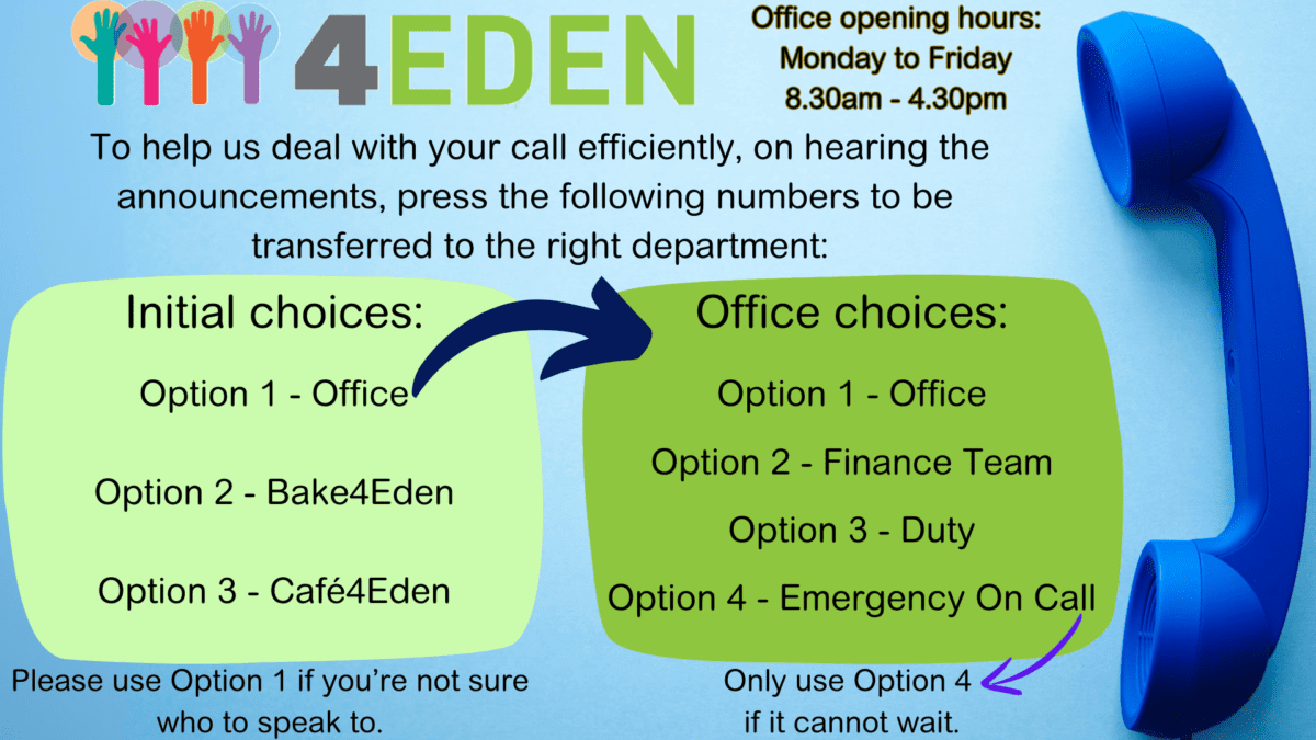4Eden phone options